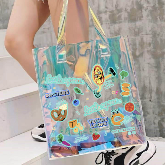Limited Edition Iridescent Lunchers Tote Bag (Kid Friendly Size!)