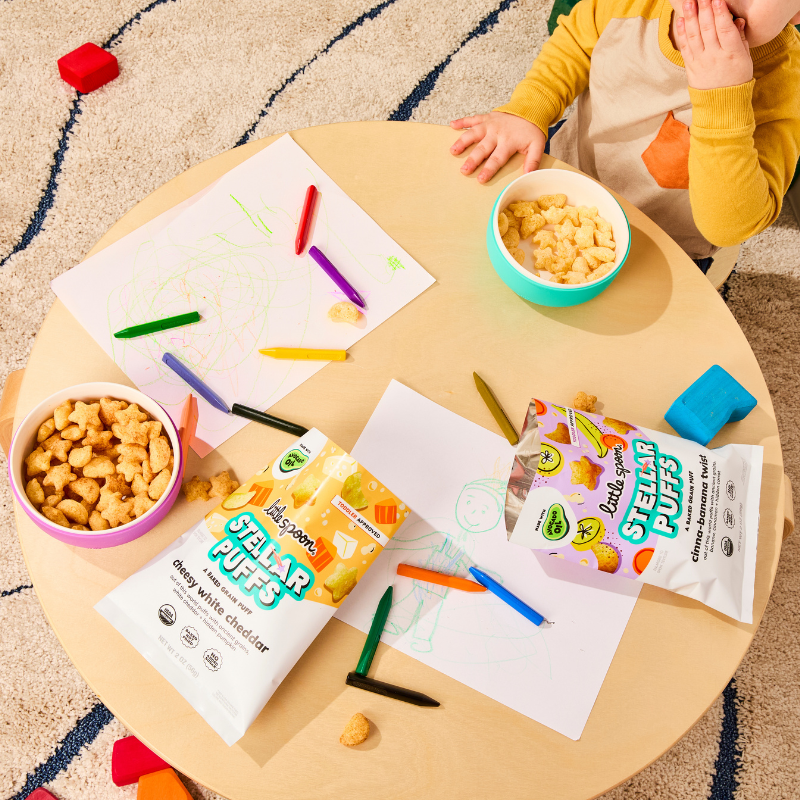 Stellar Puffs - Cheddar + Cinna-Banana Variety Pack