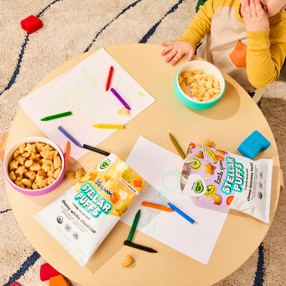 Stellar Puffs - Cheddar + Cinna-Banana Variety Pack